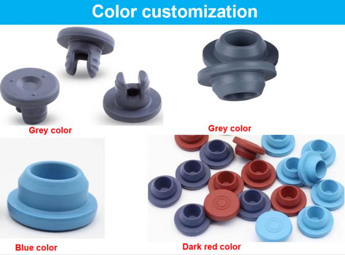 23mm 28mm 32 mm Customized Sterile Pharmaceutical Butyle Rubber Stopper for Glass Infusion Bottle Sealing