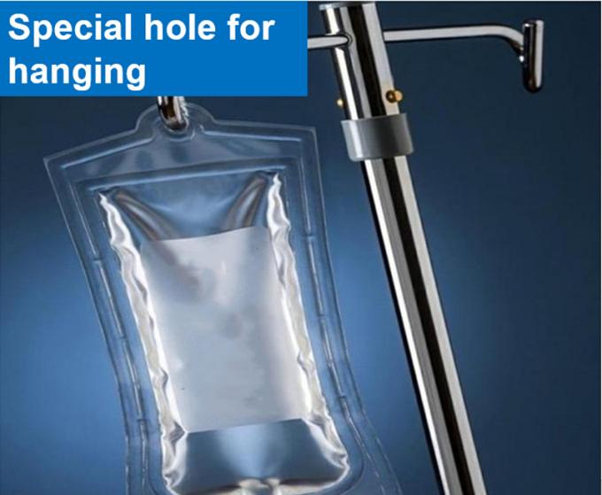 100ml 250ml 500ml Saline Solution Infusion Bag Medical Disposable Pressure IV Non PVC Infusion Bag