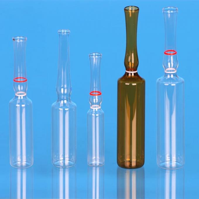 5ml Clear Amber Medical Neutral Borosilicate Type I Glass Ampoules
