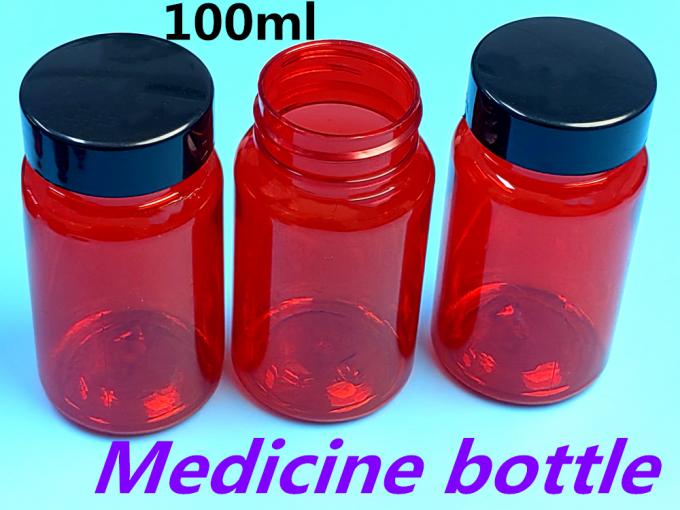 100cc 150cc Pet Plastic Capsule Bottle Medicine Pill Vitamin Bottle Container Plastic Pill Capsules Bottle