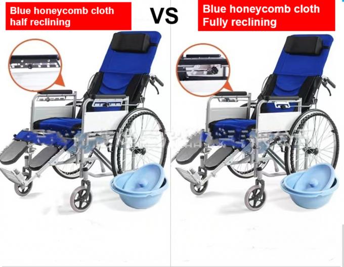 Cheap Economic Aluminum Alloy Manual Wheelchair for Elderly with Detachable Footrest
