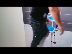 Kol ve sırtlı 4'te 1 tuvalet sandalyesi