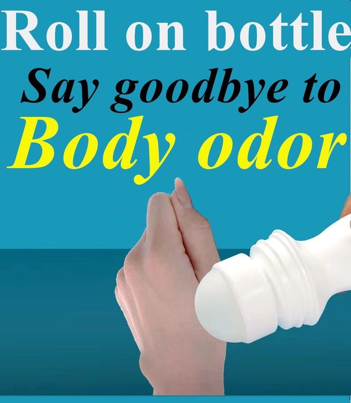 30 ml 50 Ml 60 ml Yeniden doldurulabilir uçucu yağ vücut kokusu Deodorant şişelerinde boş HDPE plastik rulo yuvarlak rulo topu