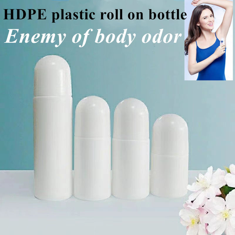 Vücut Kokusu Deodorant Roller Ball Beyaz 100ml Deodorant Üzerinde Yeniden Doldurulabilir Rulo
