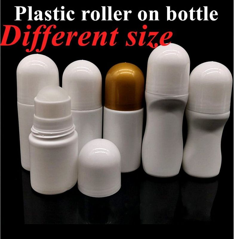 30ml 50ml50ml 60ml HDPE Plastik Rulolar, PP Roller Topları Vücut Kokusu Roller Ball Konteyner