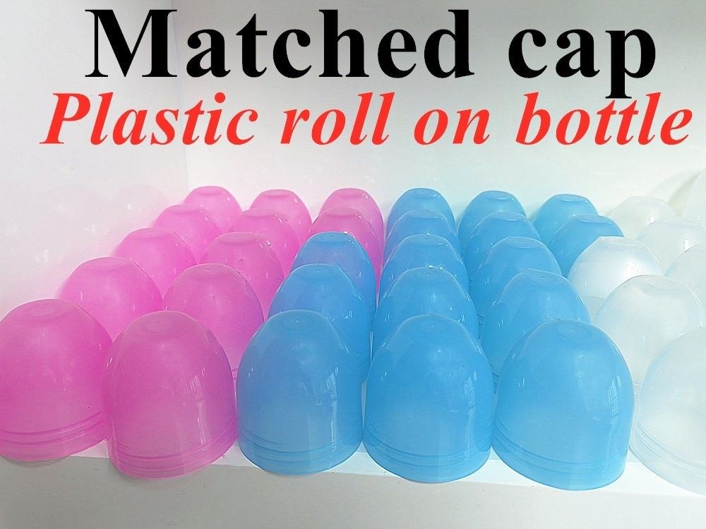 30 ml 50 ml HDPE güneş koruyucu vücut bakımı boş uçucu yağ Plastik deodorant şişesi vücut kokusu için rulo topu