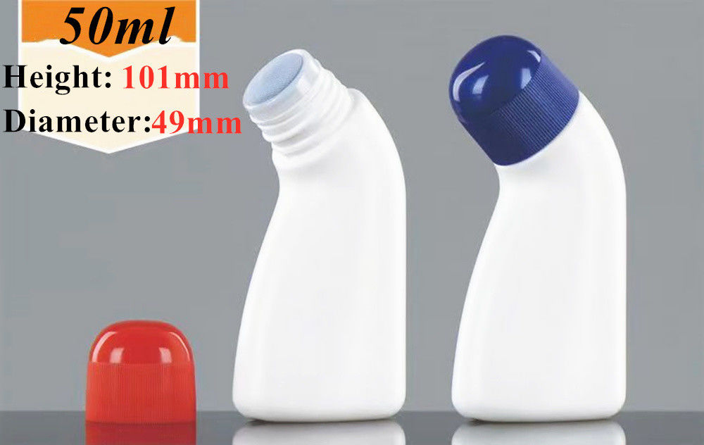 30 ml 50 ml HDPE güneş koruyucu vücut bakımı boş uçucu yağ Plastik deodorant şişesi vücut kokusu için rulo topu