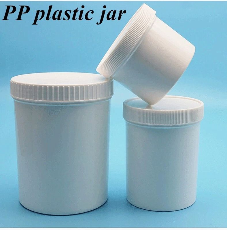 150g 250g 500g PP Kozmetik krem kavanoz Beyaz Siyah Mavi Plastik kozmetik kavanoz vücut fırçası boş yüz kremi kavanoz kavanoz