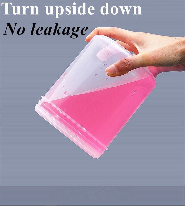 Lüks PP Plastik Kozmetik Kavanoz 150ml 250ml 500ml 4oz Kozmetik Kavanoz Beyaz Şeffaf Siyah Mavi PP Plastik krem kavanoz