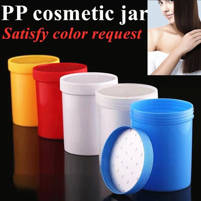Kozmetik Konteyner 150g 250g 500g Beyaz siyah PP Plastik Göz Yüz Vücut Kremi Kavanoz Vuruş Kapaklı Makyaj Alt Paket Kavanoz