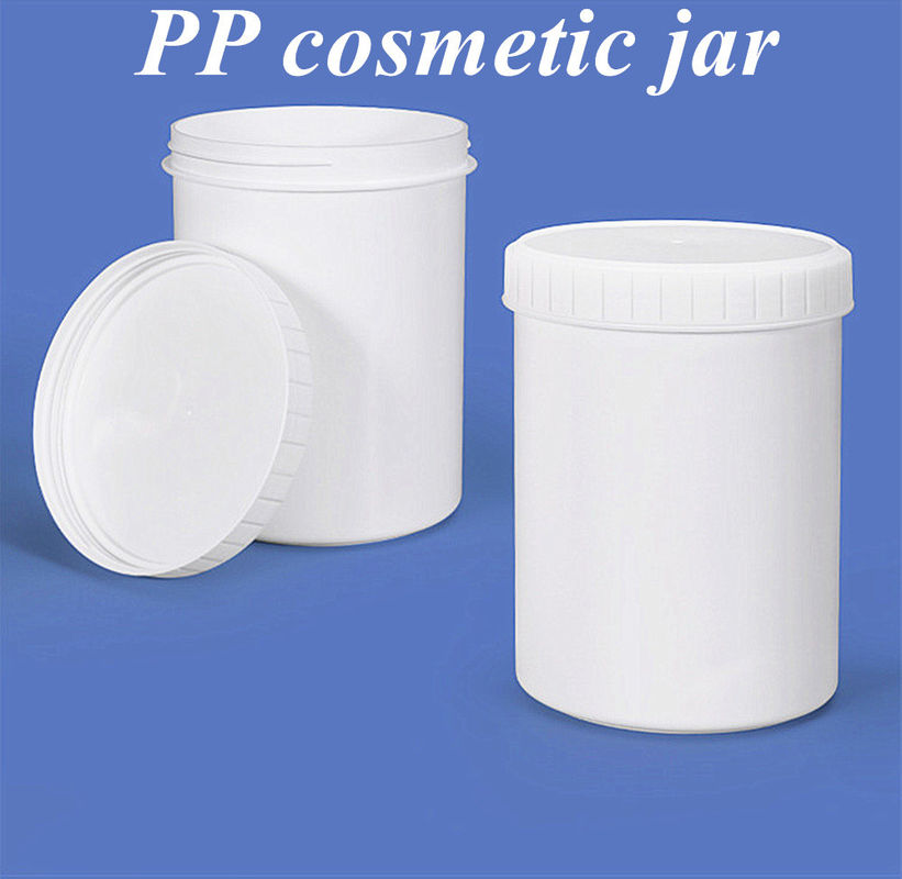 150g 250g 500g Boş Siyah Beyaz Mavi Kırmızı Şeffaf Tek Duvarlı PP Plastik Kozmetik Deri Bakımı Vücut Losyonu Kozmetik Kavanoz