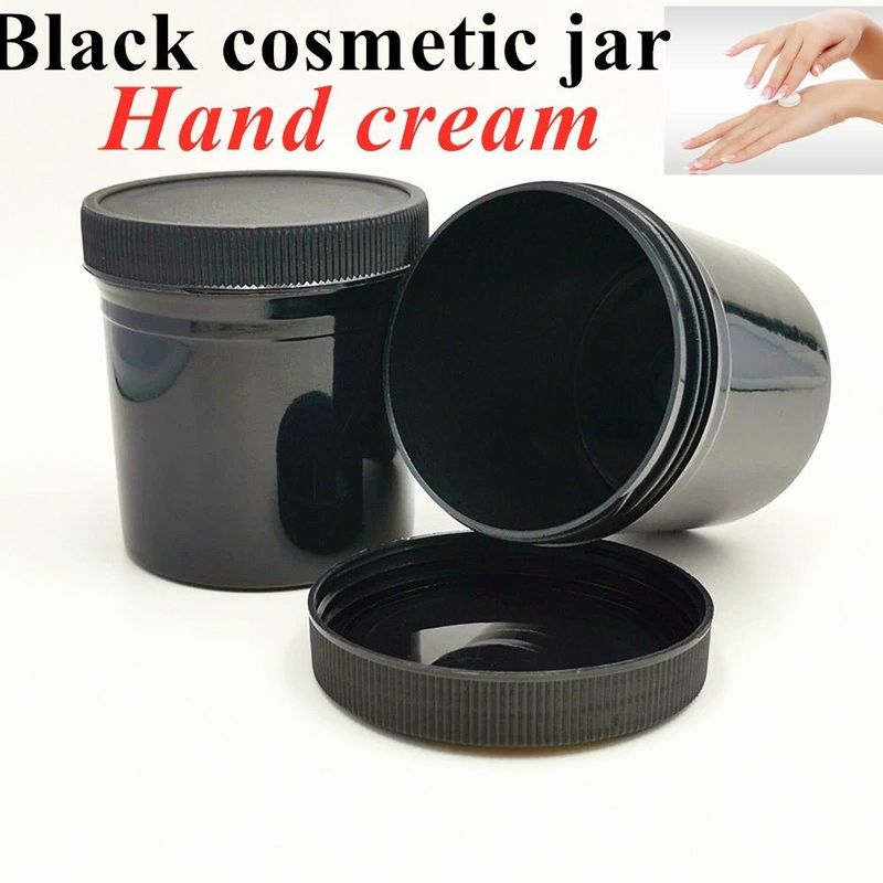 150ml 250ml 500ml 1000ml Boş Kapak PP Plastik kozmetik krem merhem Kapaklı kavanoz