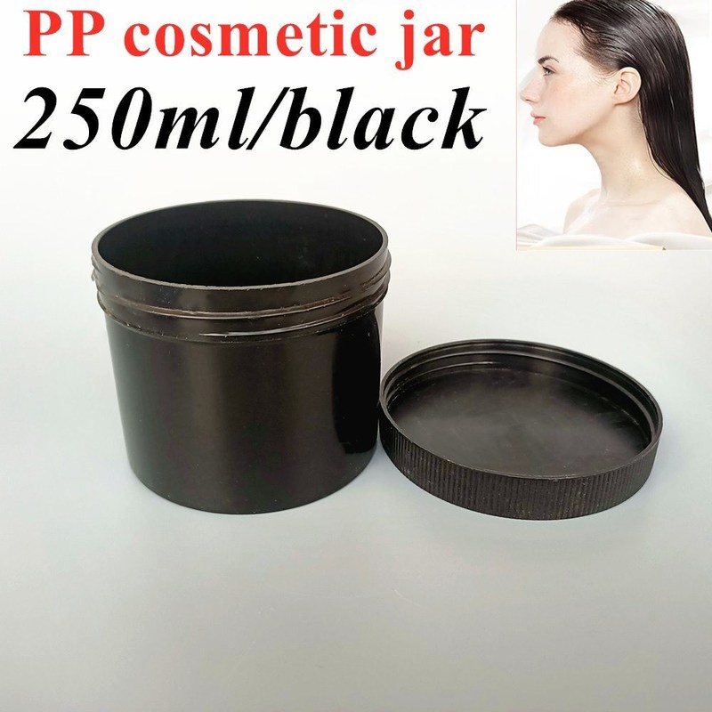 Cilt bakımı Plastik losyon kavanozları PP kozmetik kavanoz 150ml 250ml krem ve losyon kavanozları
