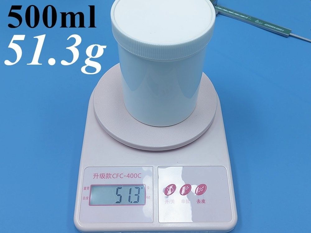 SGS 100ml 250ml 500ml 1000ml PP Kozmetik Kavanoz Kozmetik Örnek Kaplar Merhem Kavanoz Döşeme Kapalı