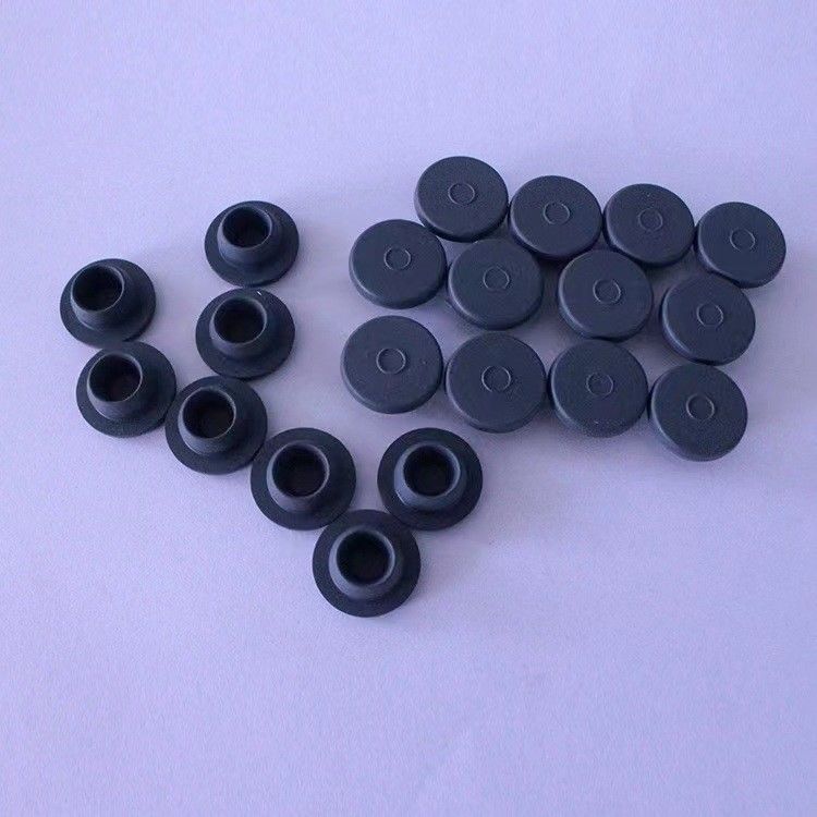 20mm 28mm 32mm Butyl Kauçuk Kapak Kapak Farmasötik Butyl Kauçuk Kapak Farmasötik Şişeler için İfusion Şişe