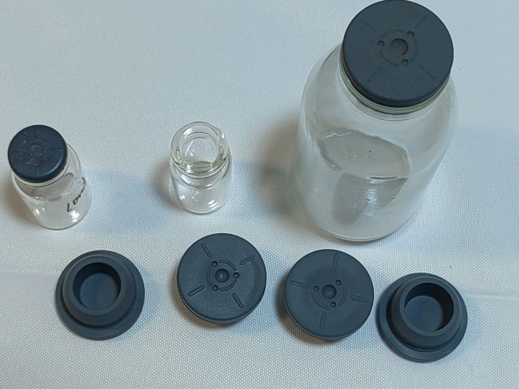 20mm 28mm 32mm Butyl Kauçuk Kapak Kapak Farmasötik Butyl Kauçuk Kapak Farmasötik Şişeler için İfusion Şişe