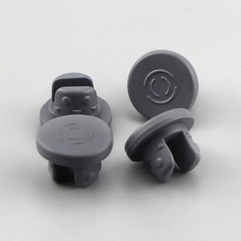 20 mm 23 mm tıbbi şişe kapakları Tıbbi Butil Kauçuk Kapakları İlaçlı Liyofilizasyon Cam Şişe