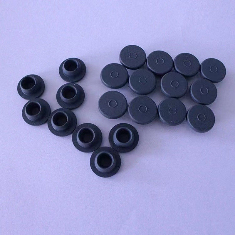 13mm 20mm 28mm Steril Liyofilizasyon Dondurma Kuru Bromo ilaç Butyl Kauçuk Kapak Cam Enjeksiyon şişesi için