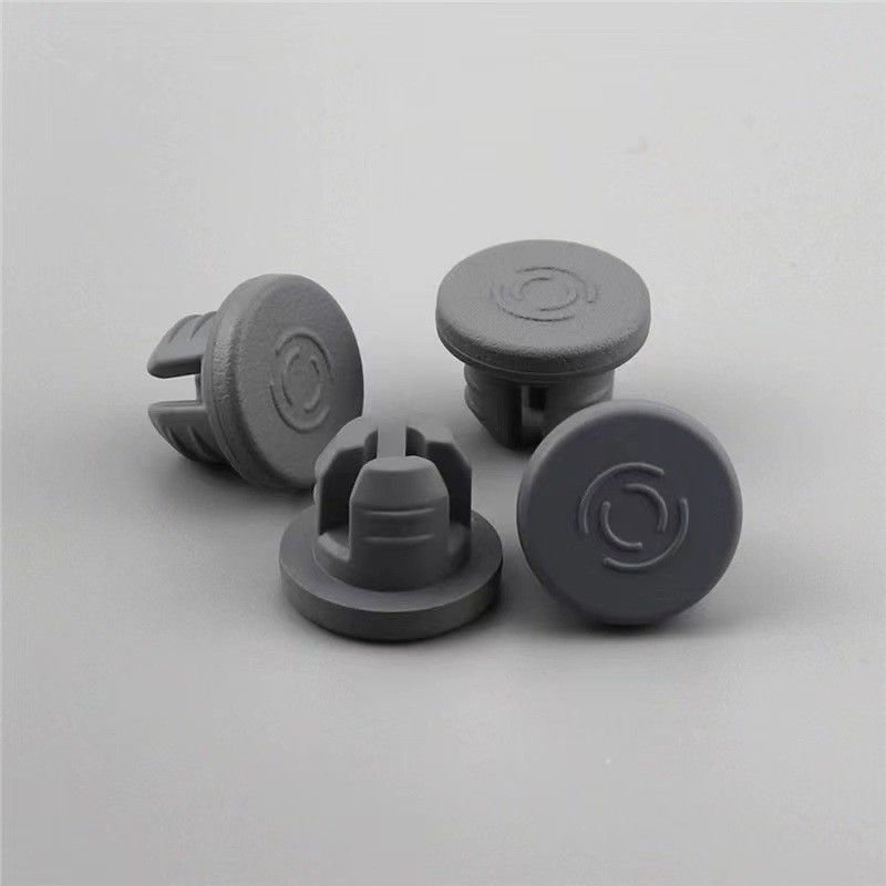 13mm 20mm 28mm 32mm Farmasötik Paket Yıkamaz Steril tıbbi Butyl Kauçuk Kapak Cam Şişe Enjekte edilebilir