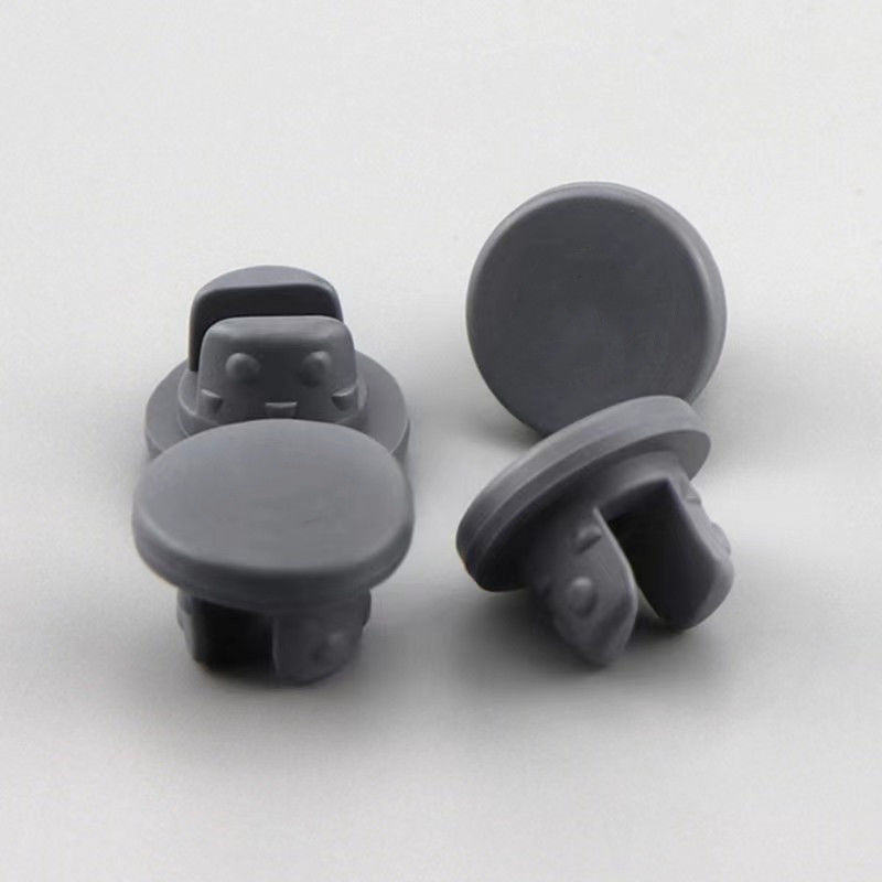 13mm 20mm 28mm Cam Enjeksiyon Flakon 20-a Tıbbi Butil Kauçuk Farmasötik Bromobutil Kauçuk Kapak Cam Flakon için