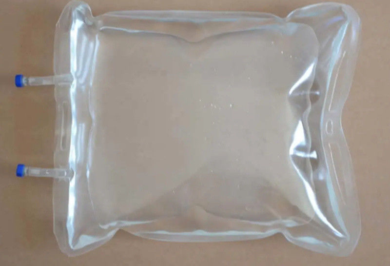 250 Cc 500cc 1000cc 2000ml IV sıvı çözeltisi torbaları Dehp ücretsiz infüzyon torbası Tıbbi Kalite PVC Şeffaf Tek seferlik Em