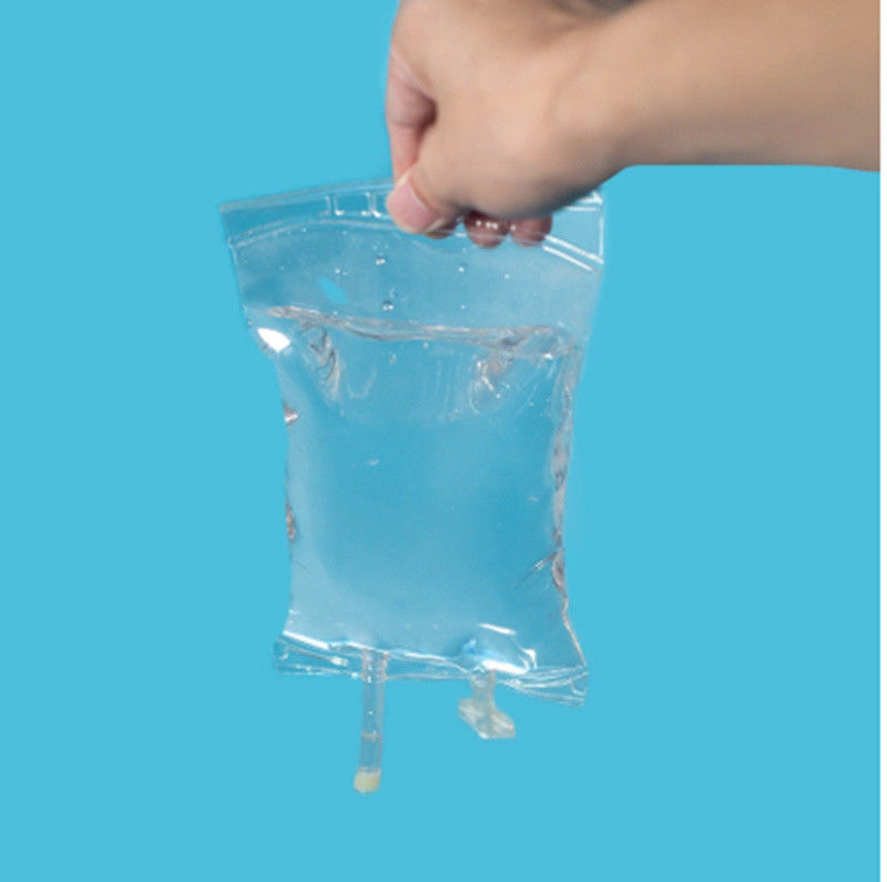 İlaç Tıbbi Sıvı 5000ml Boş Infüzyon Torbası 100ml 500ml Sodyum Klorür Non Dehp IV Torbalar Infüzyon Torbası