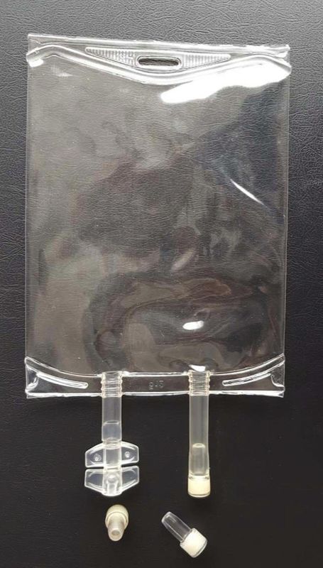 İlaç Tıbbi Sıvı 5000ml Boş Infüzyon Torbası 100ml 500ml Sodyum Klorür Non Dehp IV Torbalar Infüzyon Torbası