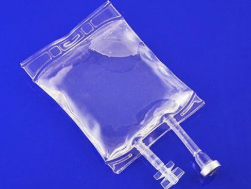 PVC 100 ml 250 ml tek kullanımlık IV poşet Transparent Medical PVC boş infüzyon poşeti