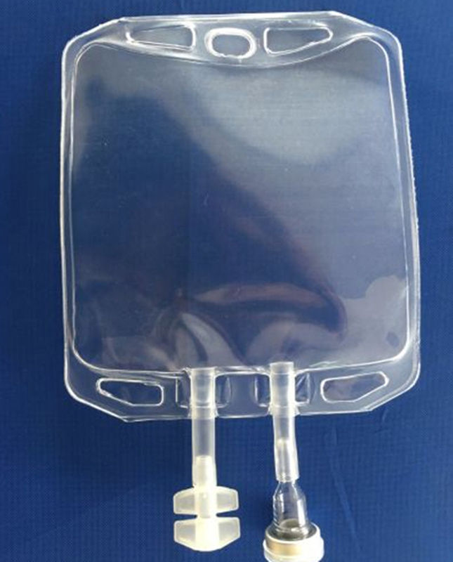 Plastik tıbbi steril infüzyon torbası 100ml 250ml 500ml PVC Sodyum klorür çözeltisi IV infüzyon sıvısı torbası
