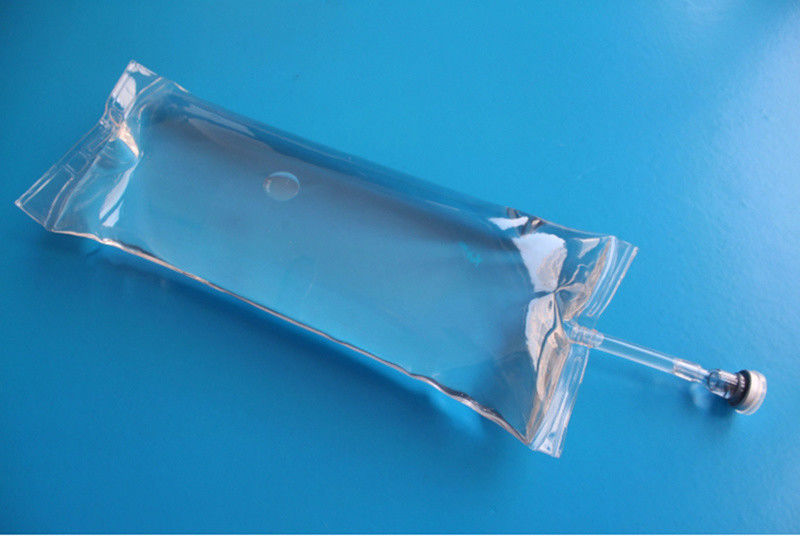 100 ml 250 ml 500 ml Tek Portlu Çift Portlu Tıbbi PVC Boş IV Infuzyon Torbası Kapalı PVC IV sıvı torbası