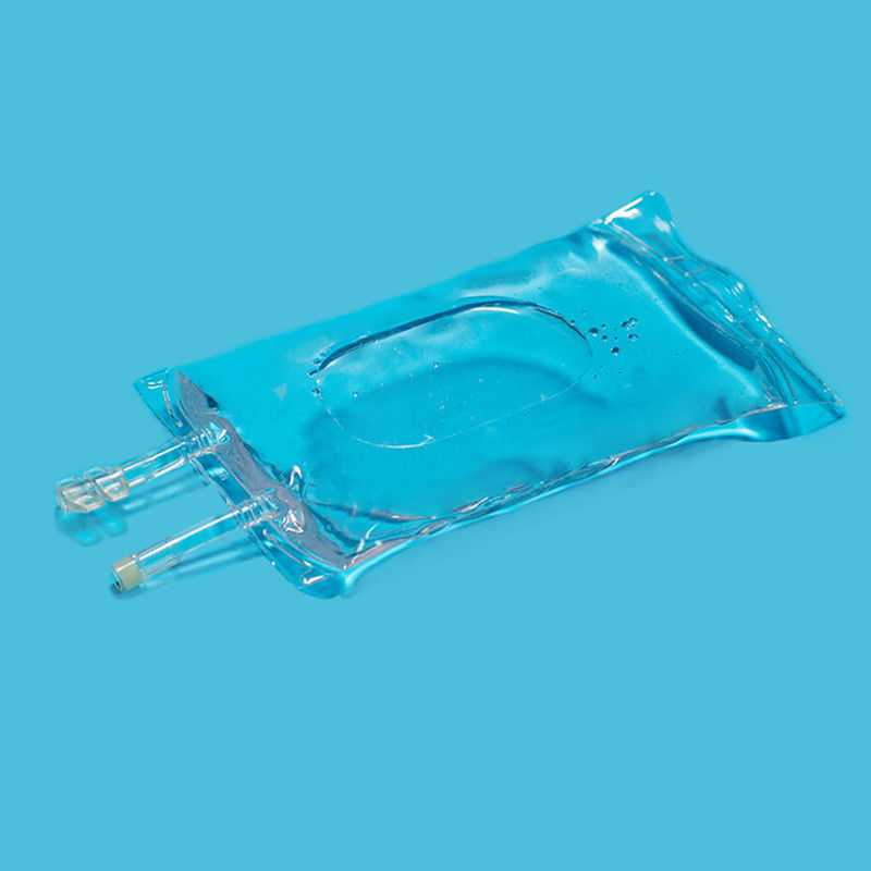 100 ml 250 ml 500 ml Tek Portlu Çift Portlu Tıbbi PVC Boş IV Infuzyon Torbası Kapalı PVC IV sıvı torbası