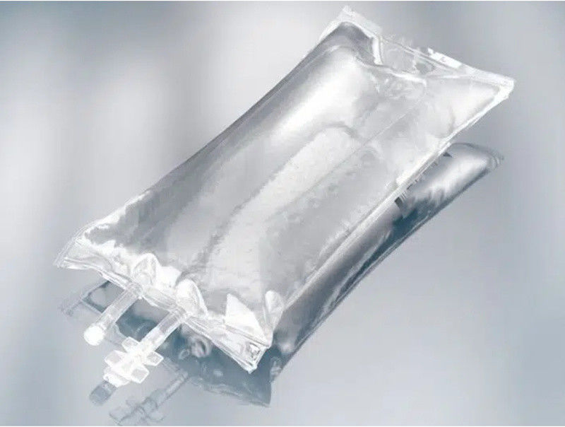 500 ml 1000 ml PVC Steril IV Torbalar PVC IV Torba Tek kullanımlık Plastik Tıbbi Steril Torbalar Infüzyon Torbaları