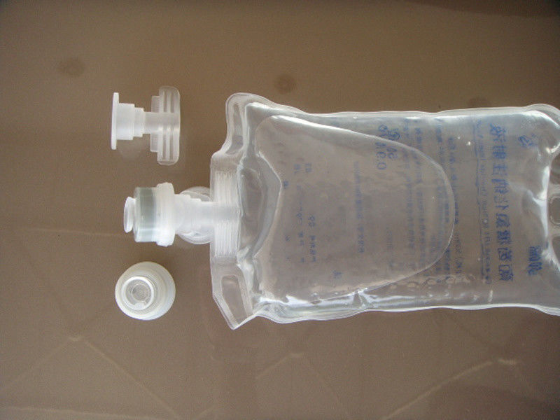 Tek Portlu 100ml 250ml 500ml 250ml steril su iv infüzyon torbası Euro Kapalı PVC olmayan infüzyon torbaları