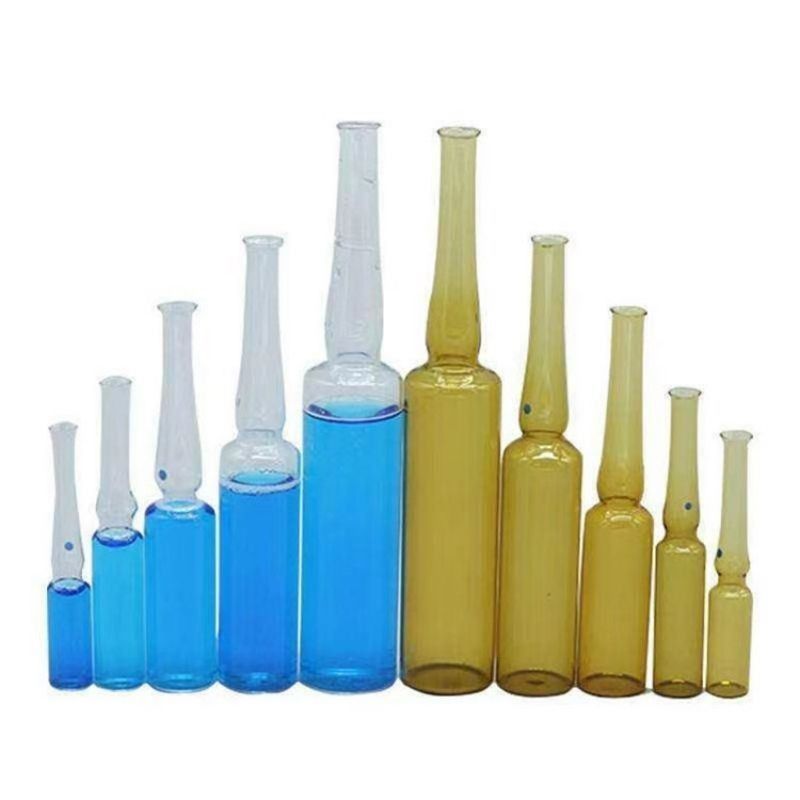 2ml 3ml 5ml 10ml 20ml açık yaşlanma karşıtı cilt bakımı aydınlatıcı serum Amber Enjeksiyon Boş Cam Ampuletler Enjeksiyon için