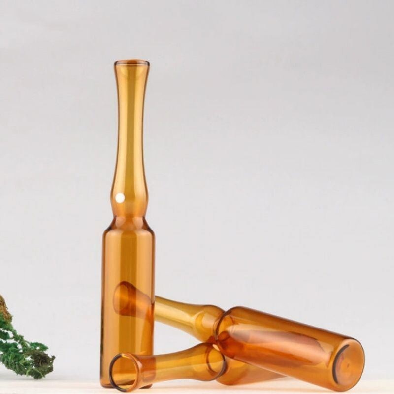 1 ml 2 ml 5 ml 10 ml YBB USP Enjeksiyon için boş borosilikat cam ampuller Pharmac için Şeffaf Amber Cam Ampul
