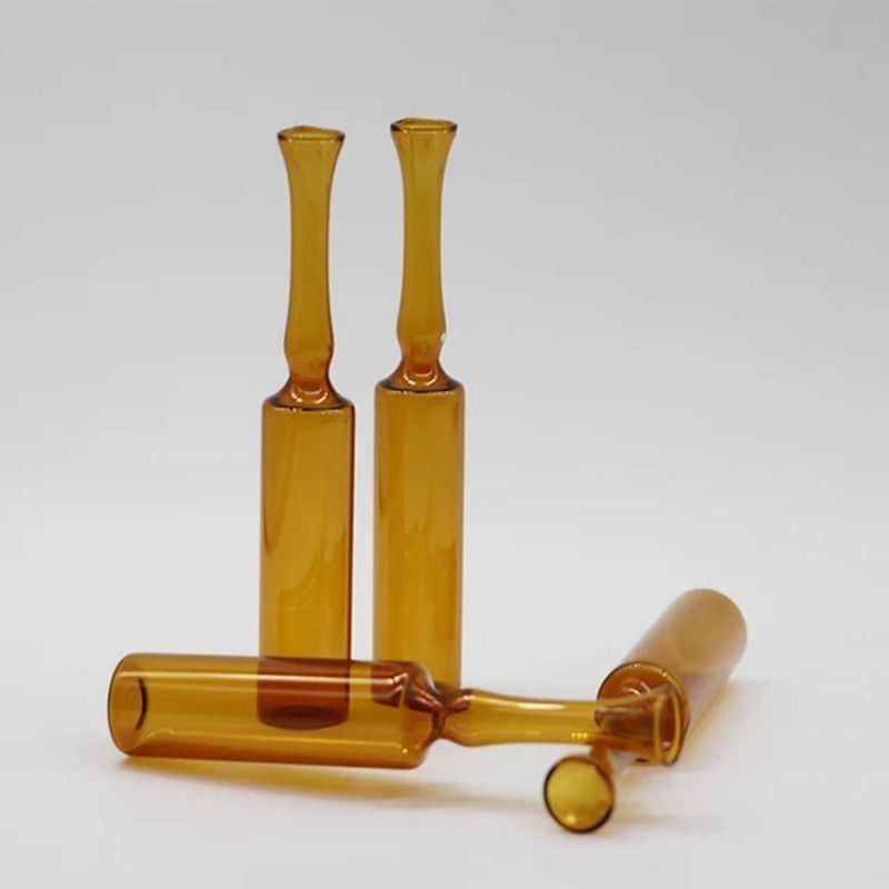Farmasötik 1ml 2ml 5ml 10ml ISO Form A B C D Boş Tıbbi Cam Ampulat Enjeksiyon Tıbbı için ISO Standartı