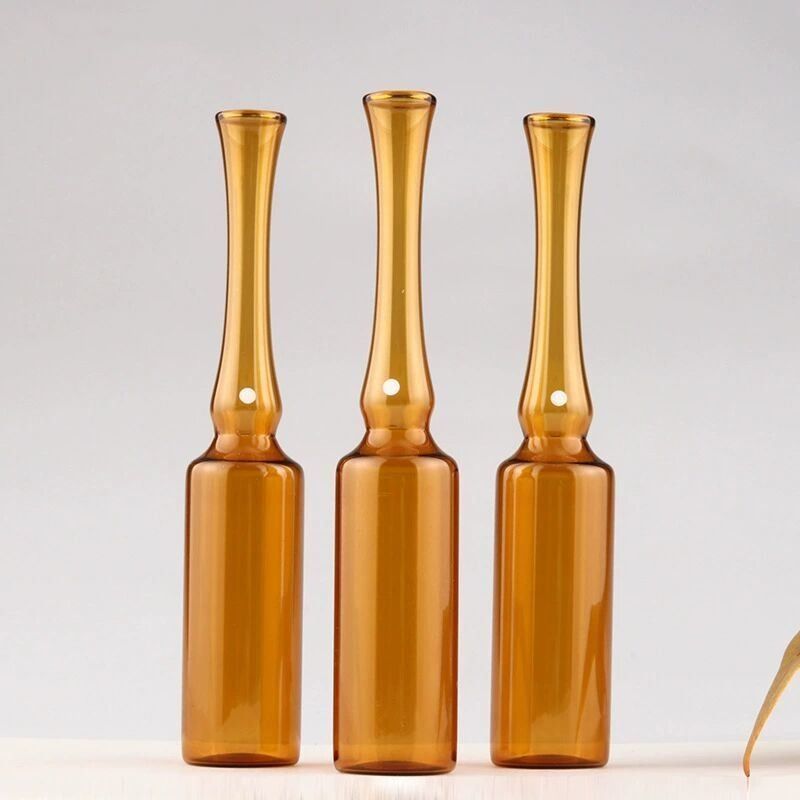 Farmasötik 1ml 2ml 5ml 10ml ISO Form A B C D Boş Tıbbi Cam Ampulat Enjeksiyon Tıbbı için ISO Standartı