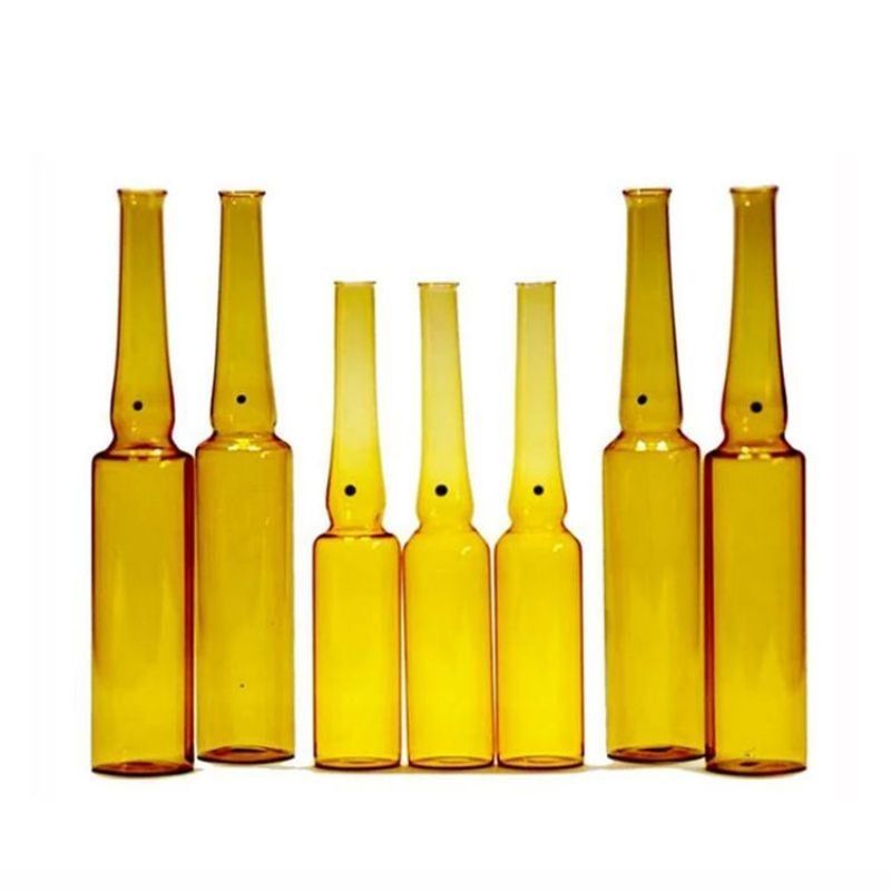 Farmasötik 1ml 2ml 5ml 10ml ISO Form A B C D Boş Tıbbi Cam Ampulat Enjeksiyon Tıbbı için ISO Standartı