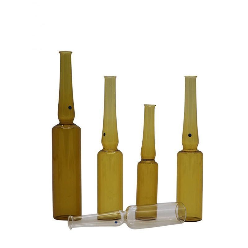 Tıbbi Açık 2ml 5ml 10ml 20ml Düşük Borosilikatlı Cam Ampule ISO 10ml Düşük Tarafsız Borosilikatlı Cam Ampule