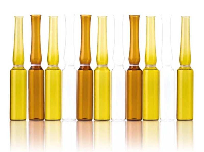 ISO Standart Şeffaf Amber Farmasötik Ampul Flakon C Tipi Ampul Boş