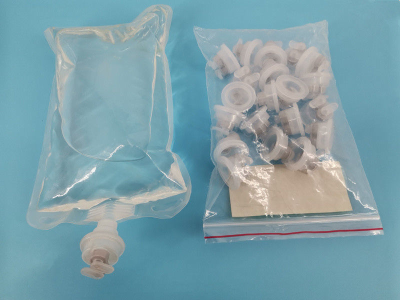 29mm 30mm PP Non PVC Film IV Infusion Bags için Çekici İnfüzyon Kapağı Plastik Infüzyon Şişesi için Euro Kapak