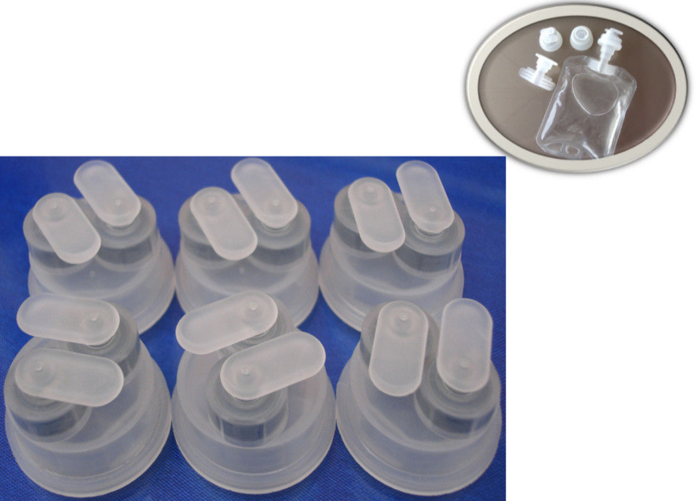 30mm 32mm Çekme Halkası Tek Port Infuzyon Euro Kafa Kapağı PVC olmayan Infuzyon Torbası için Euro Kafa Kapağı