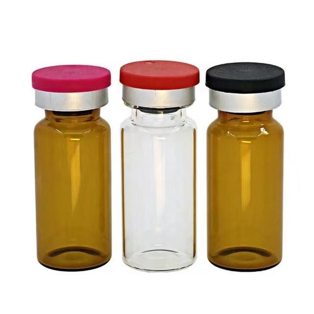 5 ml 7 ml 10 ml Açık Amber düşük nötr Borosilikat cam tüplü Küçük Enjekte edilebilir Injekte edilebilir Cam Şişeler