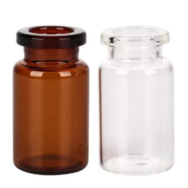 Şeffaf Amber 5ml 10ml Boş, Şeffaf Boş Farmasötik Düşük Borosilikat Tubular Kalıplaşmış Cam Viyole