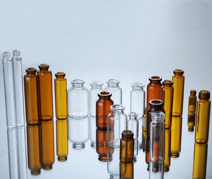 5 ml 7 ml 10 ml ISO Tıbbi Enjekte edilebilir Düşük Borosilikat Nötr Borosilikat Cam Tüplü Enjekte edilebilir Cam Şişeler