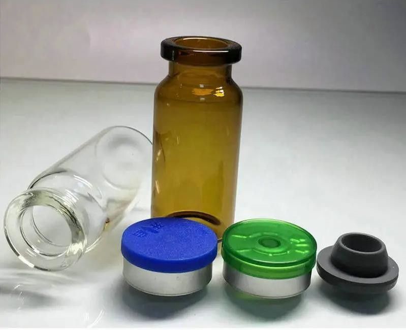 5ml 7ml 10ml Boş Top Crimp Vaccacine Cam Viyoli Steril Tubular Açık Amber Tıbbi Enjeksiyon Cam Viyole