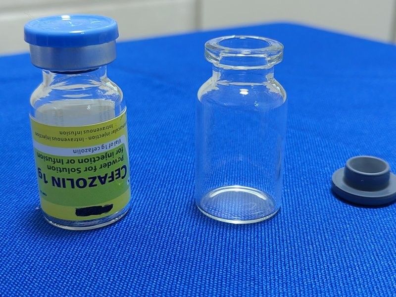 5ml 10ml 20ml Amber Clear Crimp Neck Tubular Glass Vial Vaccine Antibiyotikler için Enjekte edilebilir Şişe