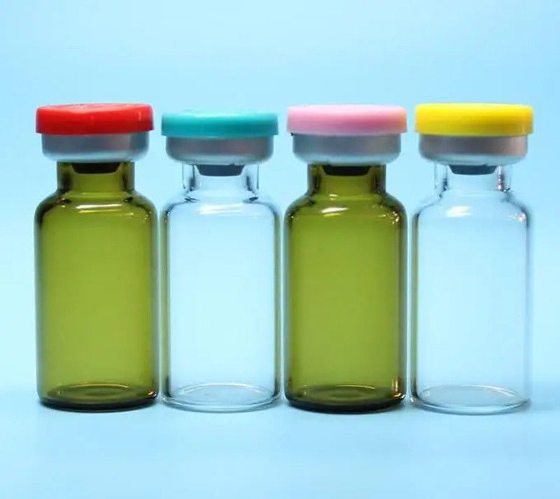 5 ml 10 ml 20 ml Açık Amber Viyole Vaccacine cam şişe İlaç Soda Limon Farmasötik Enjeksiyon Cam Fişe
