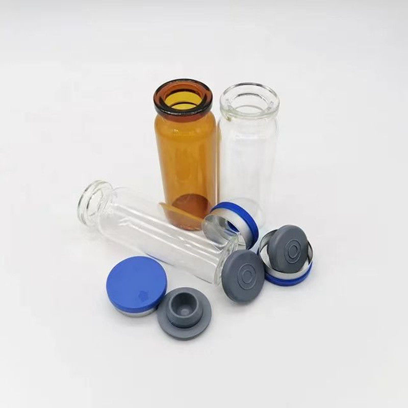 Enjeksiyon Penisilin Cam Viyoli 5ml 10ml Açık Amber Borosilikat Farmasötik Tubular Enjeksiyon için Cam Viyolar