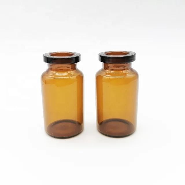 7ml 10ml 20ml Şeffaf Tıbbi Amber Açık Tubular Steril Enjeksiyon Cam Şişe Farmasötik için cam şişeler
